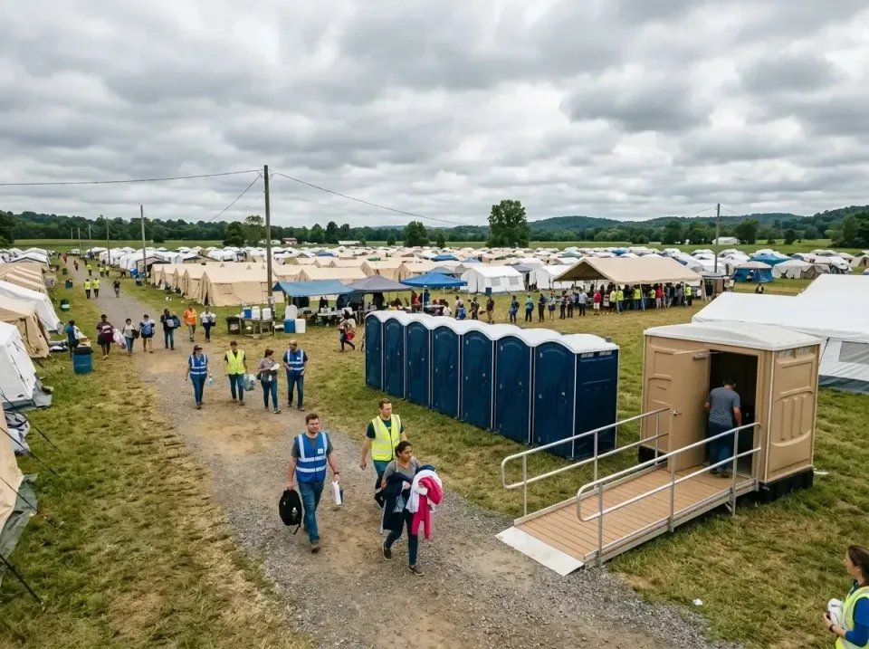 disaster-relief-camp-restrooms-010 — frequently asked questions, Dumpster & Portable Bathrooms Rental in Muncy, PA